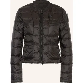 Blauer Dámská Lehká Péřová Bunda S Volánky, černá, 40