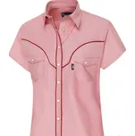 Stars & Stripes Košile westernová A-17 Stars & Stripes, dámská, pink 3XL