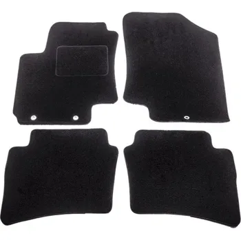 Autodoplněk ACI textilní koberce pro HYUNDAI i20, 09- černé (sada 4 ks)