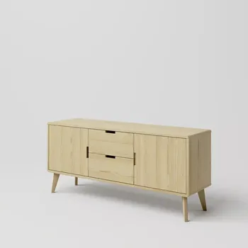 Ložnicová sestava Komoda SCANDIA 2 Borovice povrchová úprava scandia Světlá olše