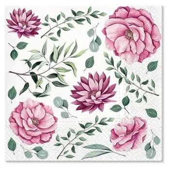 Papírový ubrousek Papírové ubrousky celoroční, třívrstvé 33 x 33 cm, 20 ks