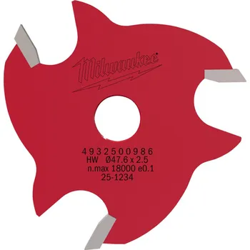 Fréza MILWAUKEE Drážkovací fréza, S8mm, 2,5mm, 1ks