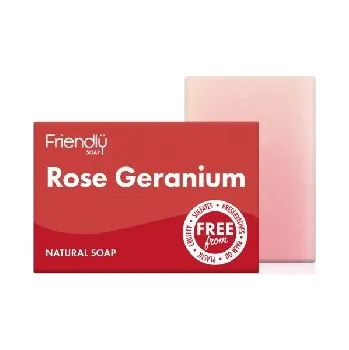 Koupelová kosmetika Friendly Soap přírodní mýdlo pelargonie
