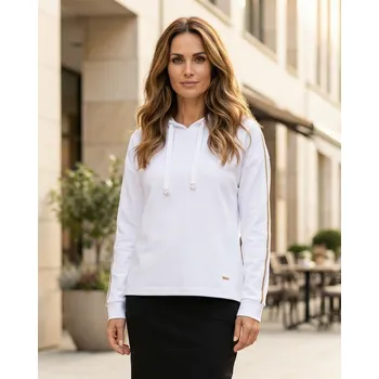 Dámská mikina Dámská mikina KIXMI PATRICIA BÍLÁ S