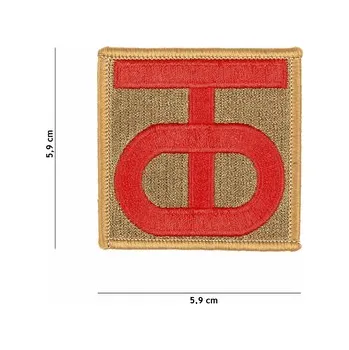 Nášivka Nášivka textilní Fostex US Infantry Division WWII - barevná