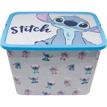 Úložný box STOR Plastový úložný box Lilo & Stitch, 23L, 02436