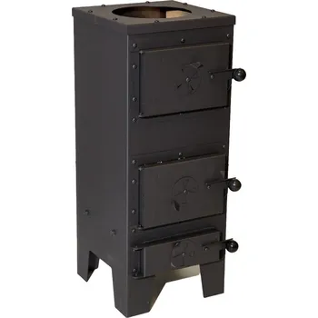 Krbová kamna Huka HK-0153 7,5 kW antracit