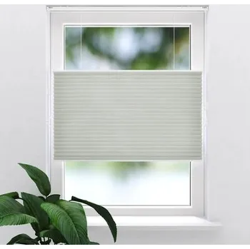 Žaluzie Voštinové plisé žaluzie SOLUNA termo šedá 150x175 cm, montáž na stěnu/strop, ovládání šňůrkou