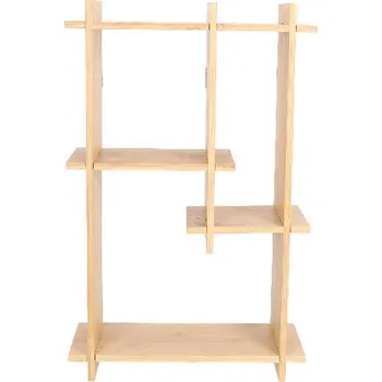 Stojan na květiny Stojan na květiny, nástěnný, vnitřní, bambus, 35x15x55cm|Esschert Design