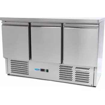 Maxima Pultový CHLADÍCÍ STŮL - 137 cm - 3 dveře | 09400435