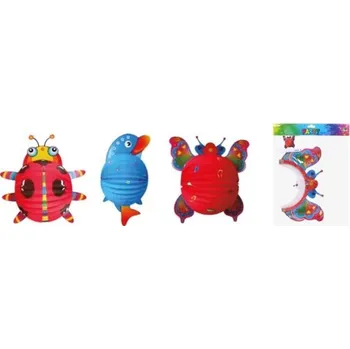 Party dekorace Lampion koule 24 cm Zvířátka