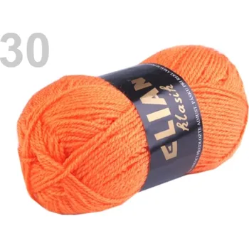 Elian KLASIK příze 50 gramů na pletení - 30 (5206) arancio