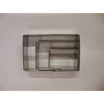 Vykrajovátko Dortisimo Sada vykrajovátek Obdélníky (3 ks)