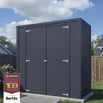 Zahradní domek Zahradní domek Bertilo Cubico 1 Fineline 207x103 cm antracit