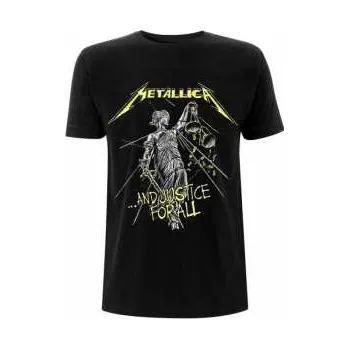 Pánské tričko Merch Metallica: Tričko And Justice For All Tracks M 2019