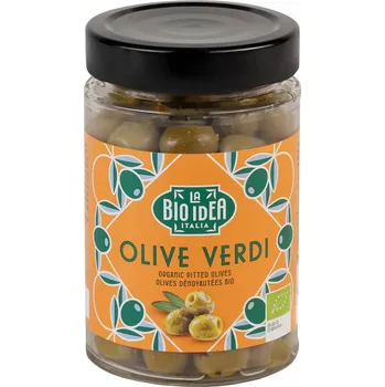 oliva Bio Idea Zelené olivy bez pecky Bio 165 g