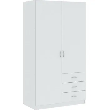 Šatní skříň GAYA šatní skříň 2D3S, bílá