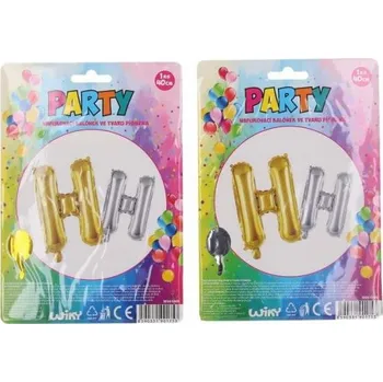 Balónek Nafukovací balónek - písmeno H