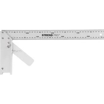 Úhloměr STREND Úhelník FSC-08 400 mm, Alu. s úhloměrem 2160451