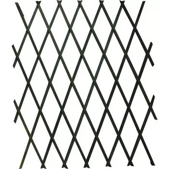 Stojan na květiny Zelený dřevěný žebřík TXG 1218 H120X180