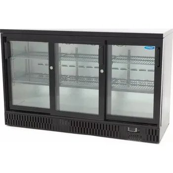 Maxima Chladnička na nápoje 3 posuvné dveře