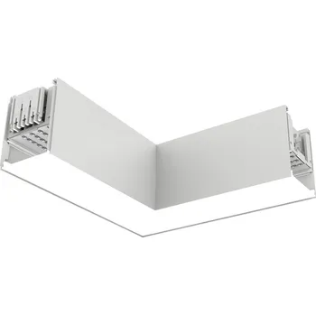 Lampička The Light Group SLC LED rohový modul Click L, AC, připojení vlevo, bílý bílá LED 10 W celkem - Doprava zdarma