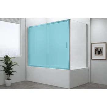 Polysan DEEP boční stěna 800x1650mm, čiré sklo MD3216