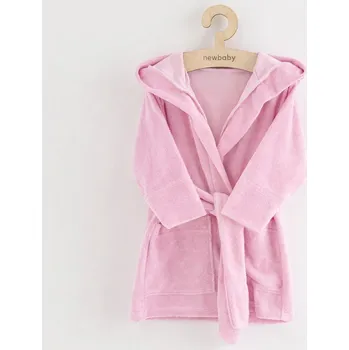 Dívčí oblečení Dětský froté župan New Baby pink, vel. 92/98