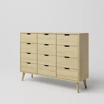 Ložnicová sestava Komoda SCANDIA 10 Borovice povrchová úprava scandia Přírodní