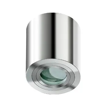 Bodové svítidlo Stropní bodové přisazené svítidlo Azzardo Brant IP44 chrom AZ2691 GU10 1x50W IP44 9cm chromové