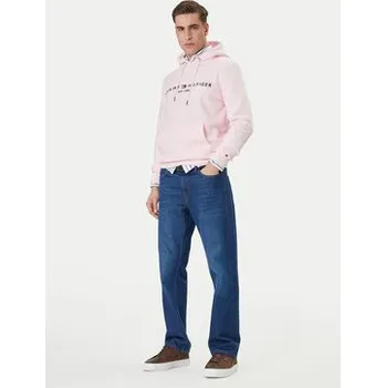 Pánská mikina Tommy Hilfiger Mikina Logo MW0MW11599 Růžová Regular Fit S