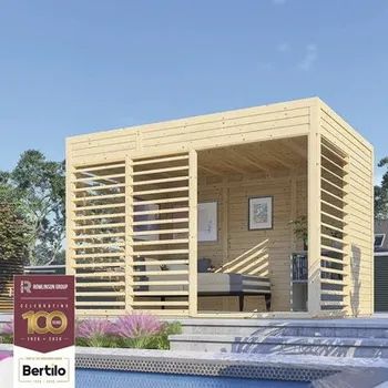 Zahradní altán Zahradní altán Bertilo Unico 2 přírodní 337 x 234 cm