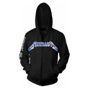 Pánská mikina Merch Metallica: Mikina Se Zipem Ride The Lightning L 2018