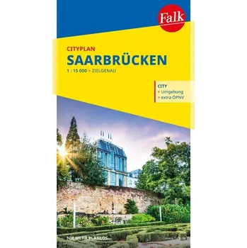 Falk Cityplan Saarbrücken 1:15.000