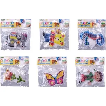 Dětské navlékací korálky Korálky zažehlovací set - MIX