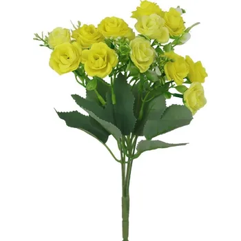 umělá květina Kytice drobných růží X8189-02