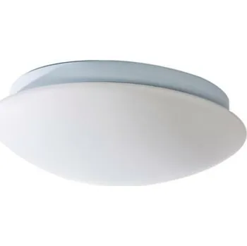 LED Koupelnové stropní přisazené svítidlo AZzardo Eos M white AZ2071 6W 260lm 3000K IP44 18,5cm bílé