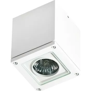 Venkovní stropní přisazené svítidlo AZzardo Tonio white AZ0870 GU10 1x50W 9cm bílé