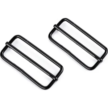 Posunovač na popruhy šíře 50 mm, malé, 3 černý lak