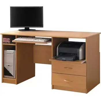 Kancelářská sestava Psací Stůl Max 130cm Olše