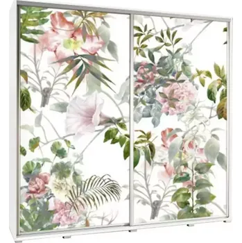 Šatní skříň Skříň Penelopa 205 cm květy