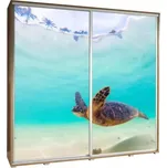 Skříň Penelopa 205 cm želva 1