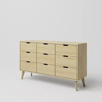 Ložnicová sestava Komoda SCANDIA 12 Borovice povrchová úprava scandia Tmavá olše