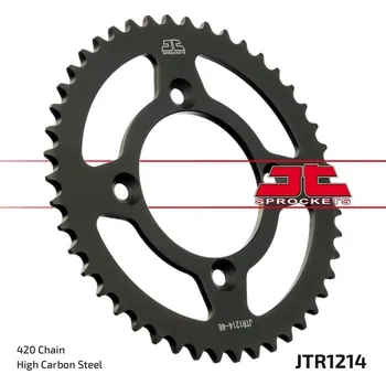 Řetězová sada pro motocykl Řetězová rozeta JT JTR 1214-49 49 zubů, 420 HONDA CRF 110 F 2013-2020