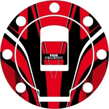 Motodoplněk Ochranné nálepky na víčko nádrže PUIG RADIKAL 6322R červená 6322R