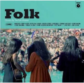 Zahraniční hudba LP Various: Folk Classics By The Folk Masters CLR 2025 Remastered Recycled Multicoloured Vinyl