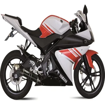 Motodíl Výfuk kompletní 1x1 STORM GP Y.030.LXSBC Černý s uhlíkovou koncovkou Y.030.LXSBC