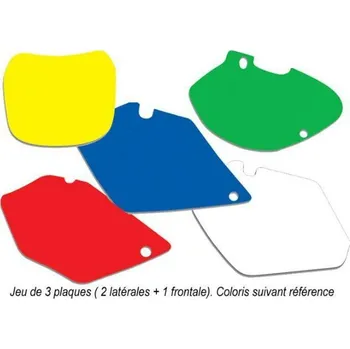 Auto-moto BLACKBIRD Nálepky na SPZ Zelená Husaberg FE/TE 3707/000008