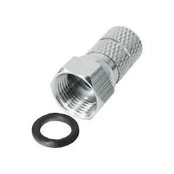 Anténní zesilovač F konektor na koax 7mm šroubovací s těsnícím kroužkem