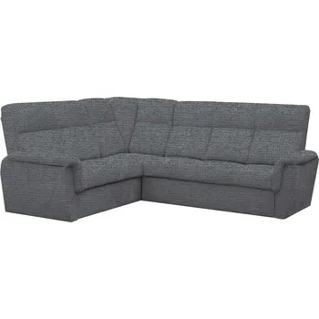 Sedací souprava MODENA MINI Pravá- sedací souprava , látka TMAVĚ ŠEDÁ - ARAGON 93 (FE) kolekce - "E"=3 BALÍKY (K250) NOVÁ AKČNÍ LÁTKA